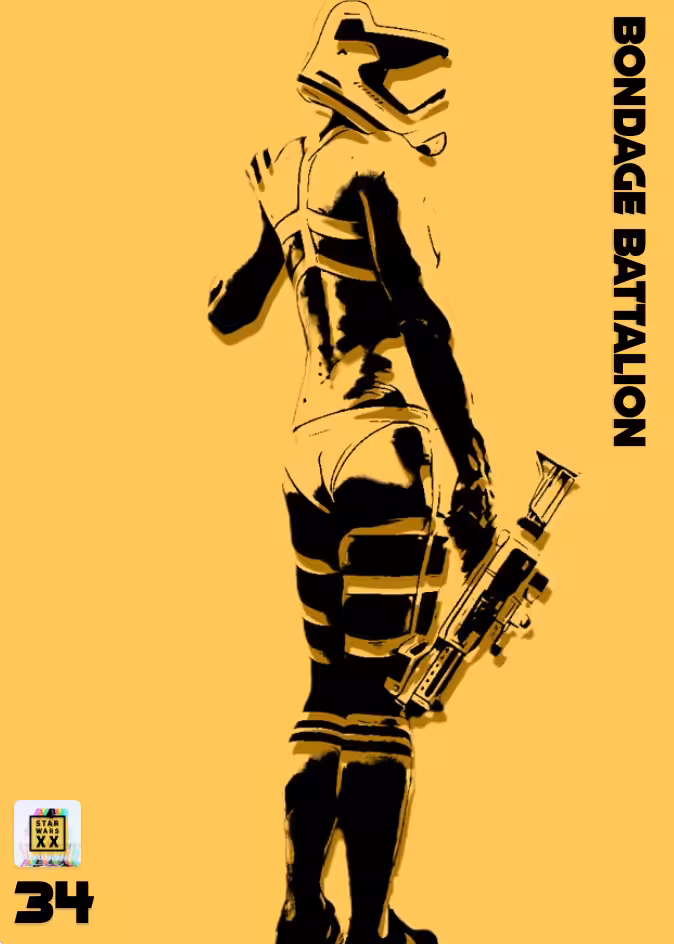 starwars_xx trading card #34: Bondage Battalion II