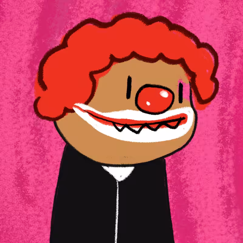 Peculiar clown #107