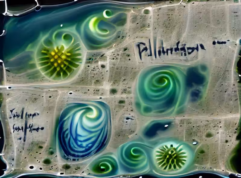 phytoplankton found near inlets, where salinities were lowest