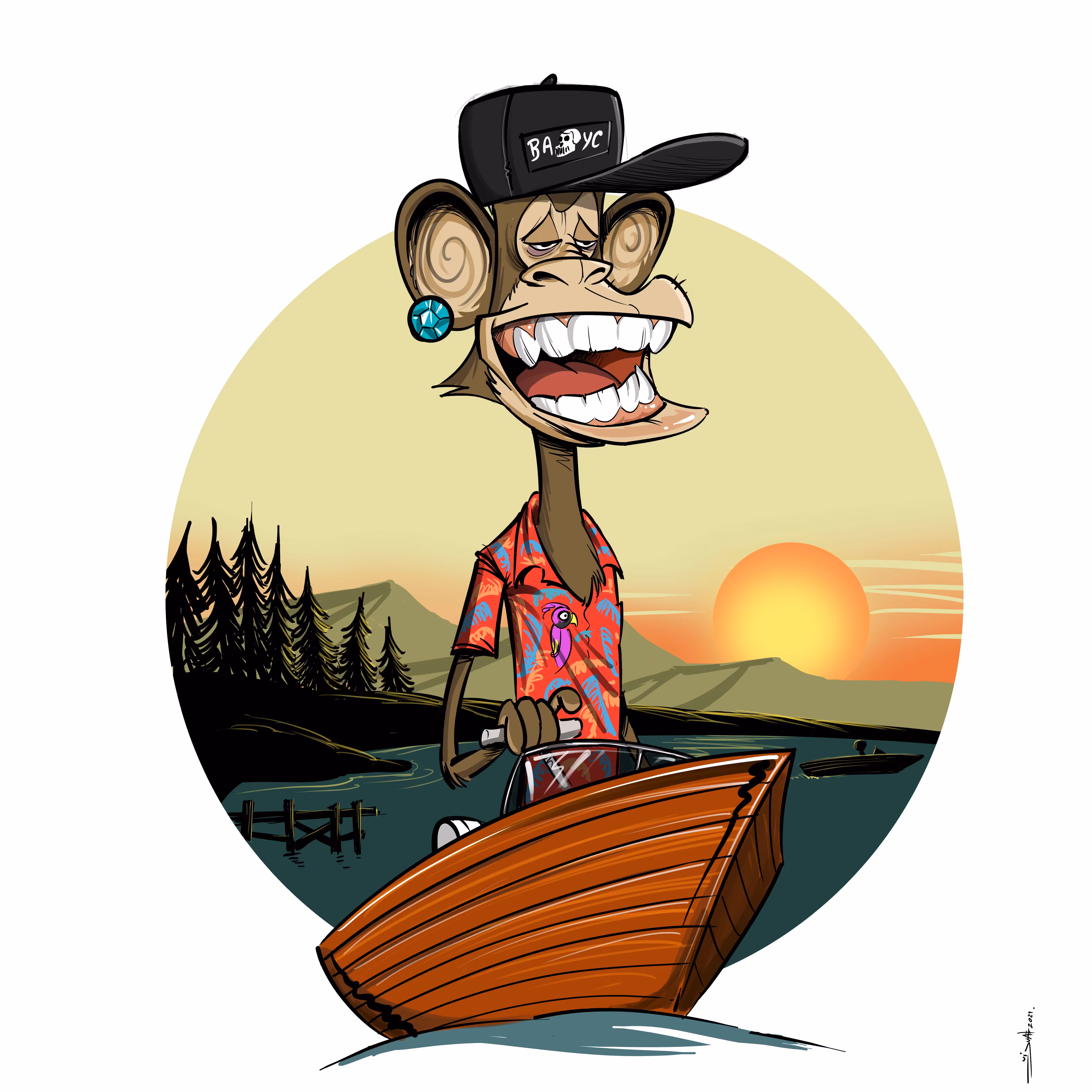 Tahoe, The Lake Ape #5359