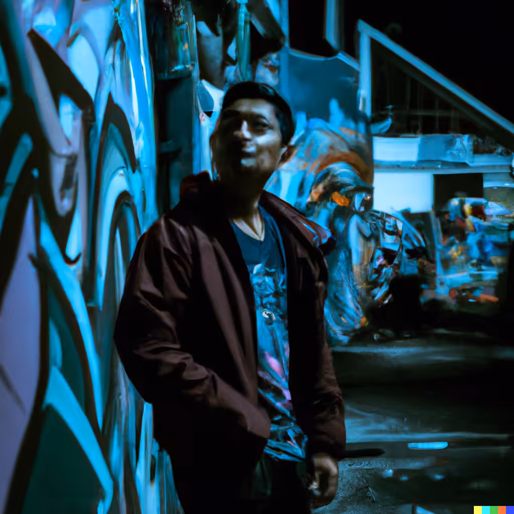 Alley Art Faces No. 3