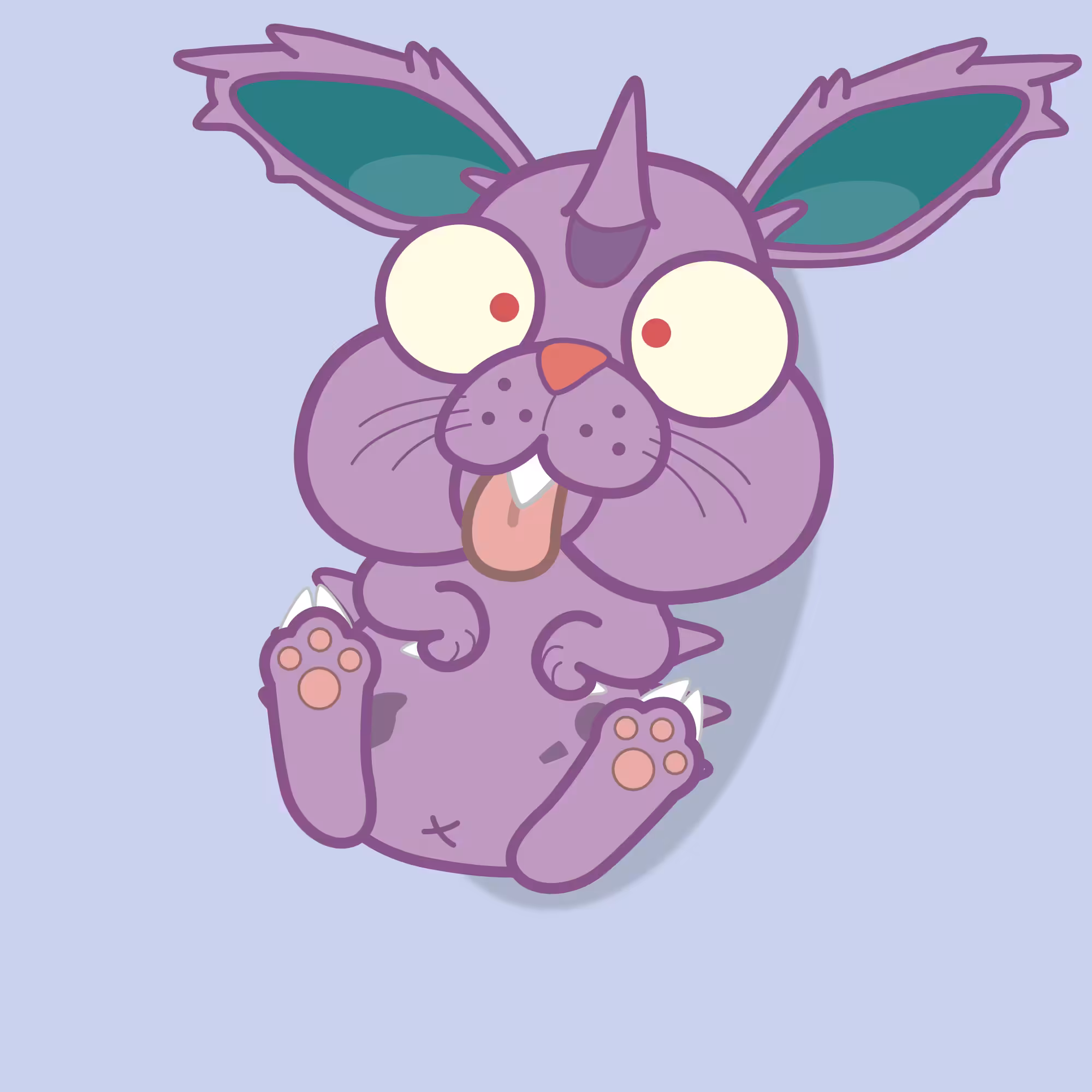 P032 --- Laying Derp Catoran♂ ---
