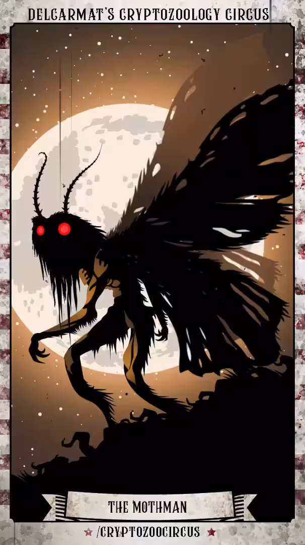 Circus cryptid #1: the MothMan