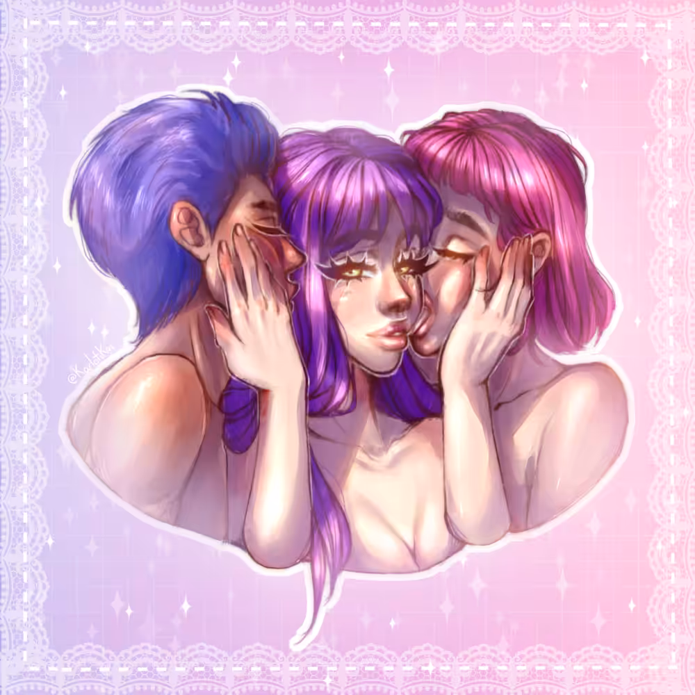 Bi Pride 💙💜💗