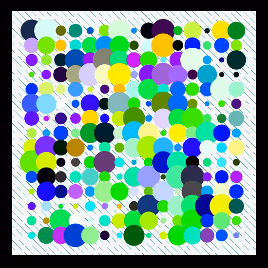 Dots in the Rain #100
