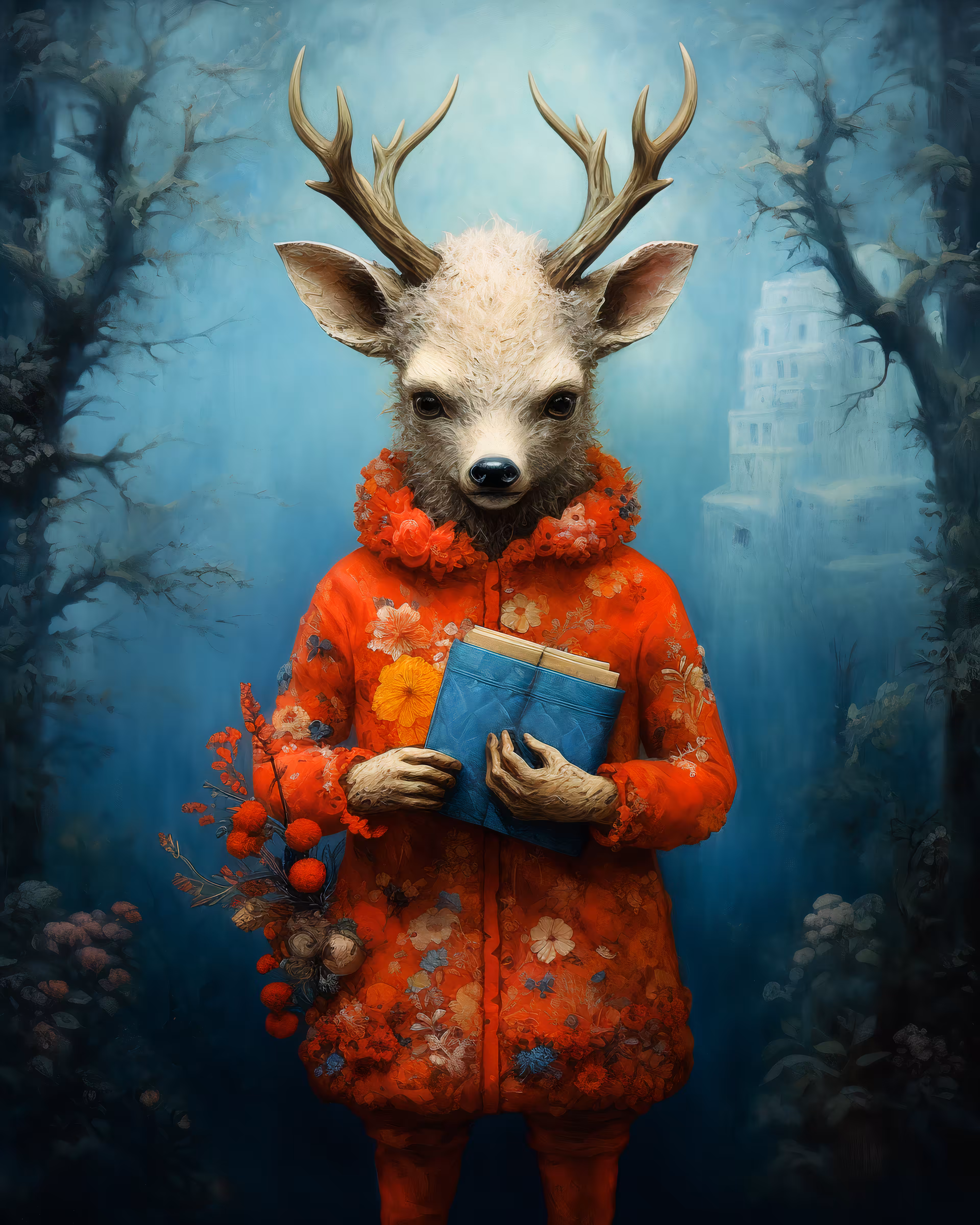 Galaxy of Fantasies. Animals Schoolchildren #8