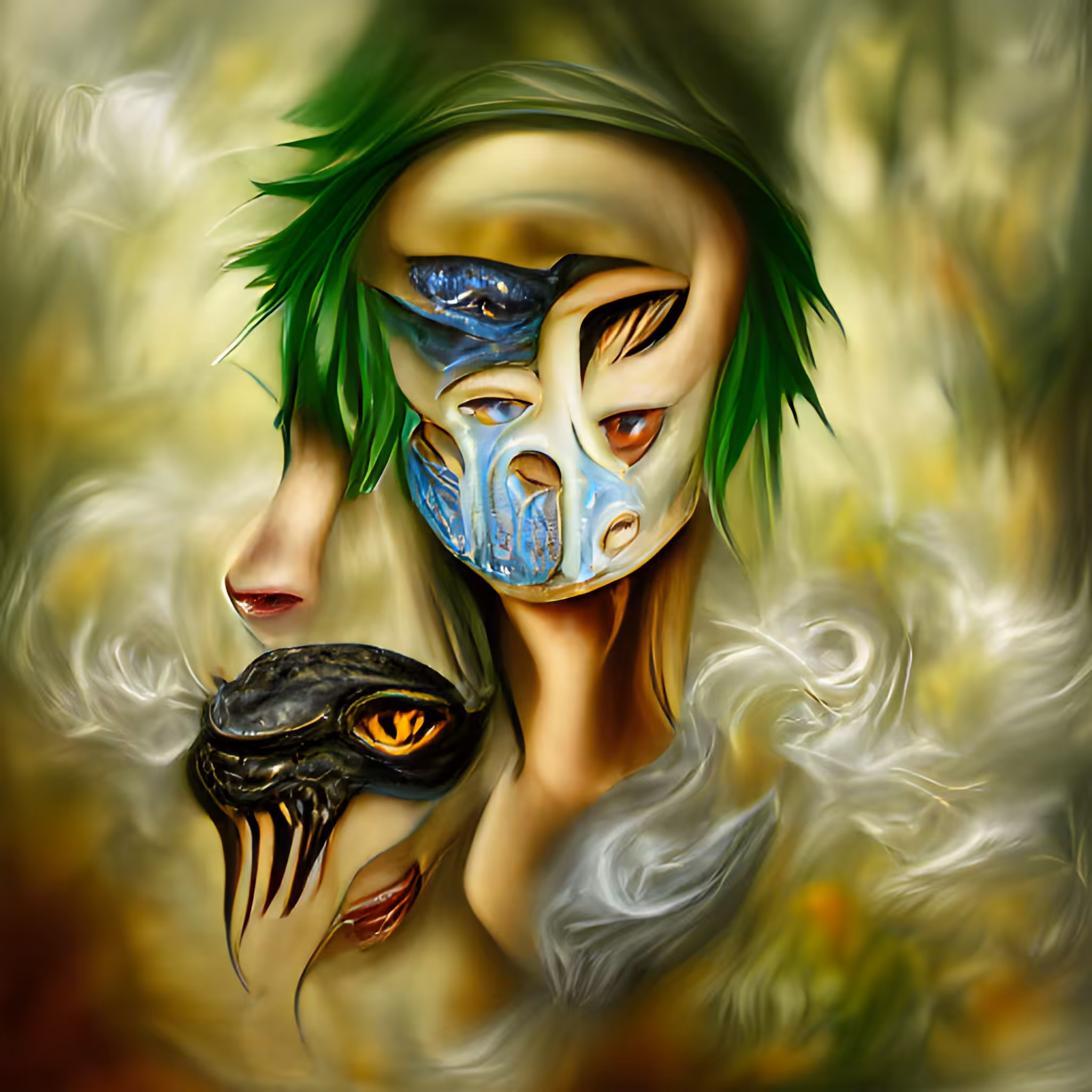 The Masked Lady Emerges