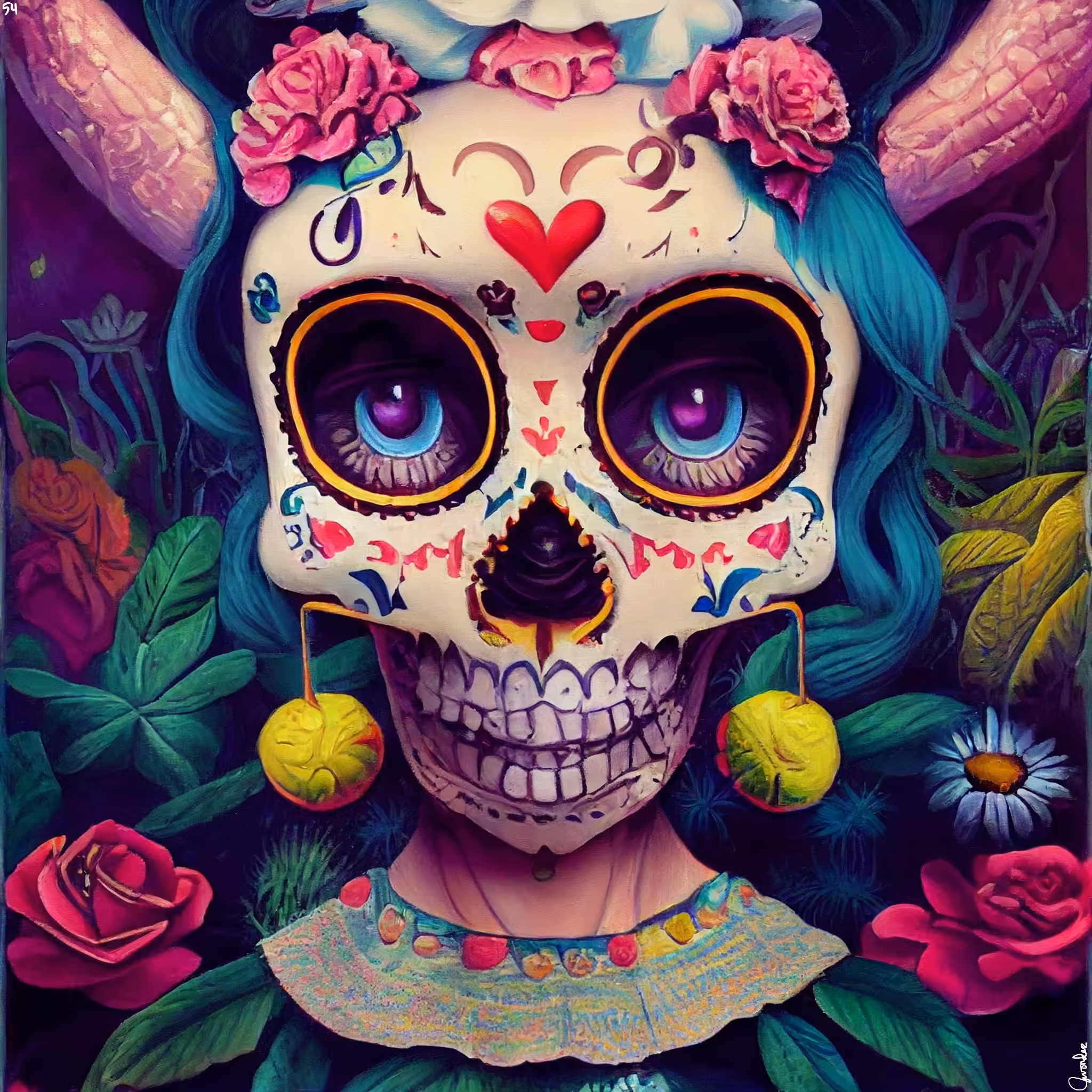 sugar skull #54