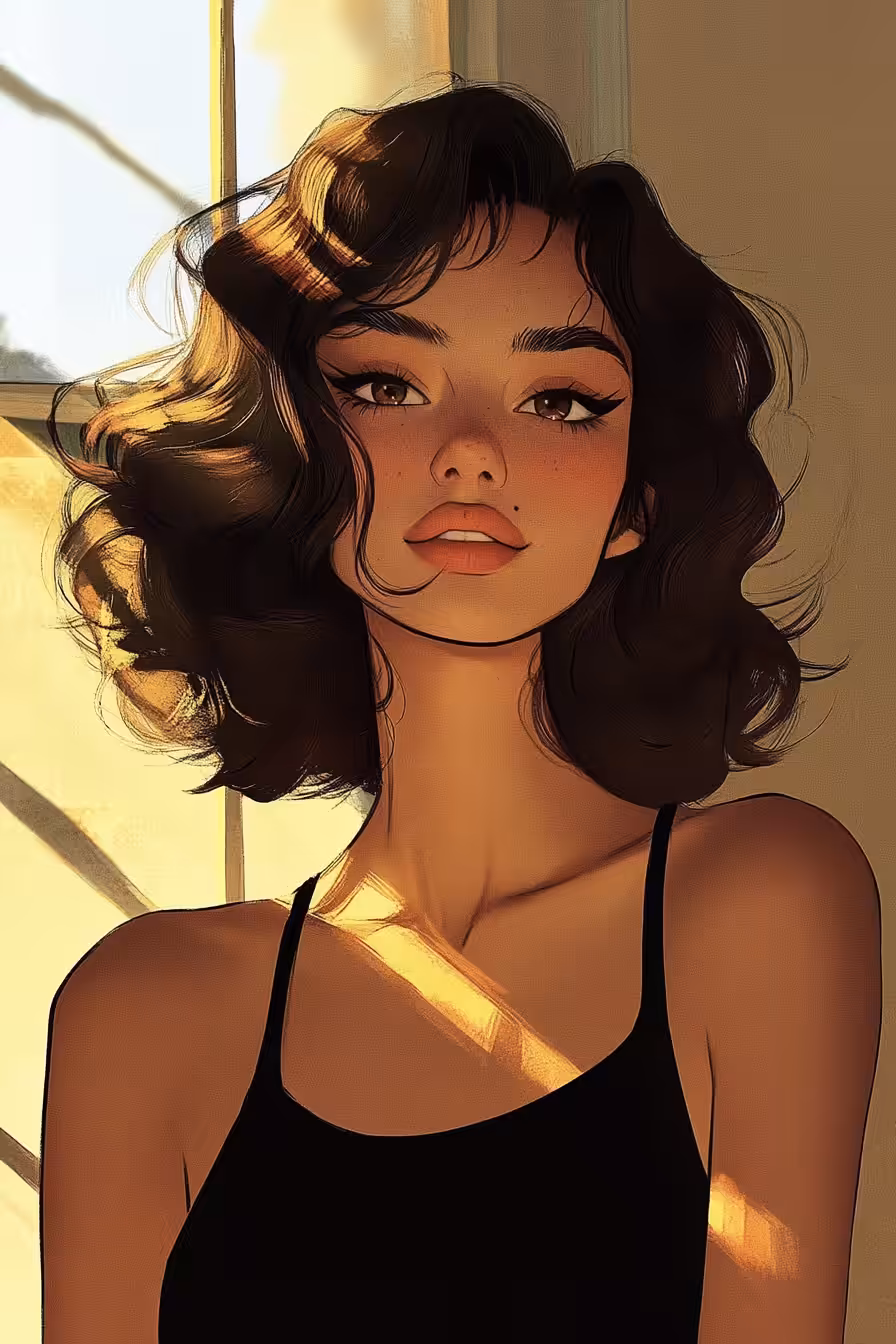 The warmth of her gaze 