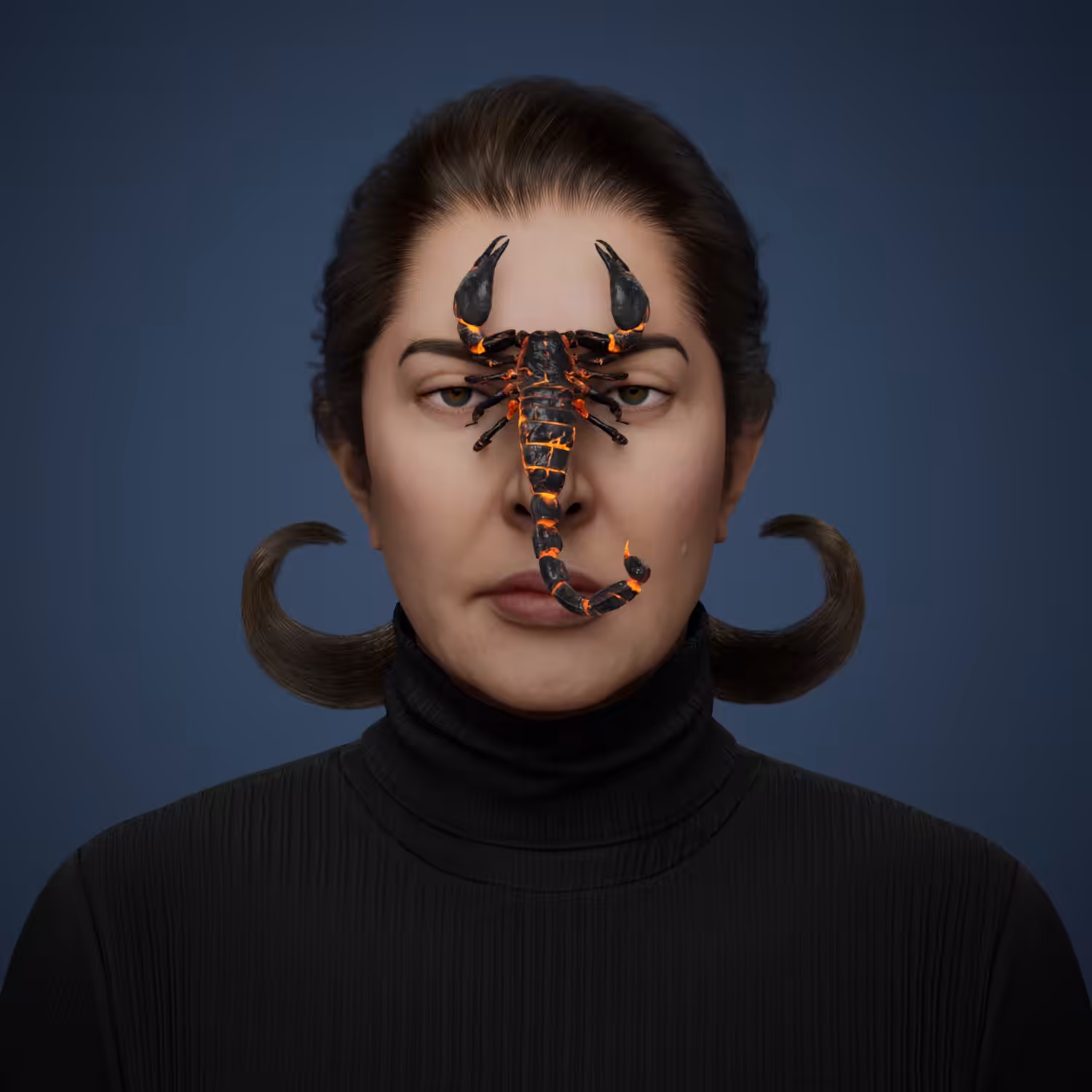 MAE Drop Art: Portrait with Scorpion #232