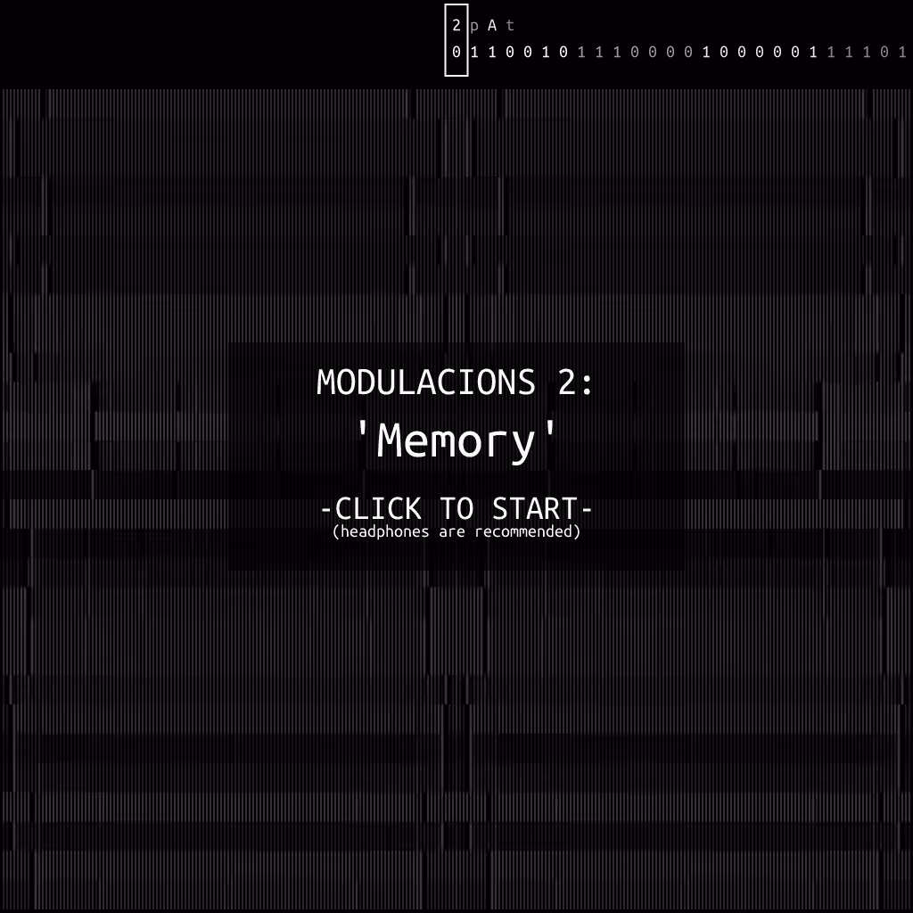 Modulacions 2: 'Memory' (audio) #2