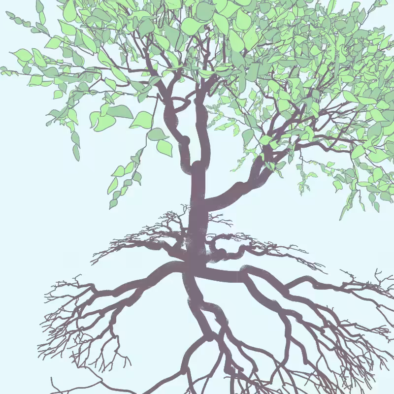 Multi angle control 3D fractal tree #3