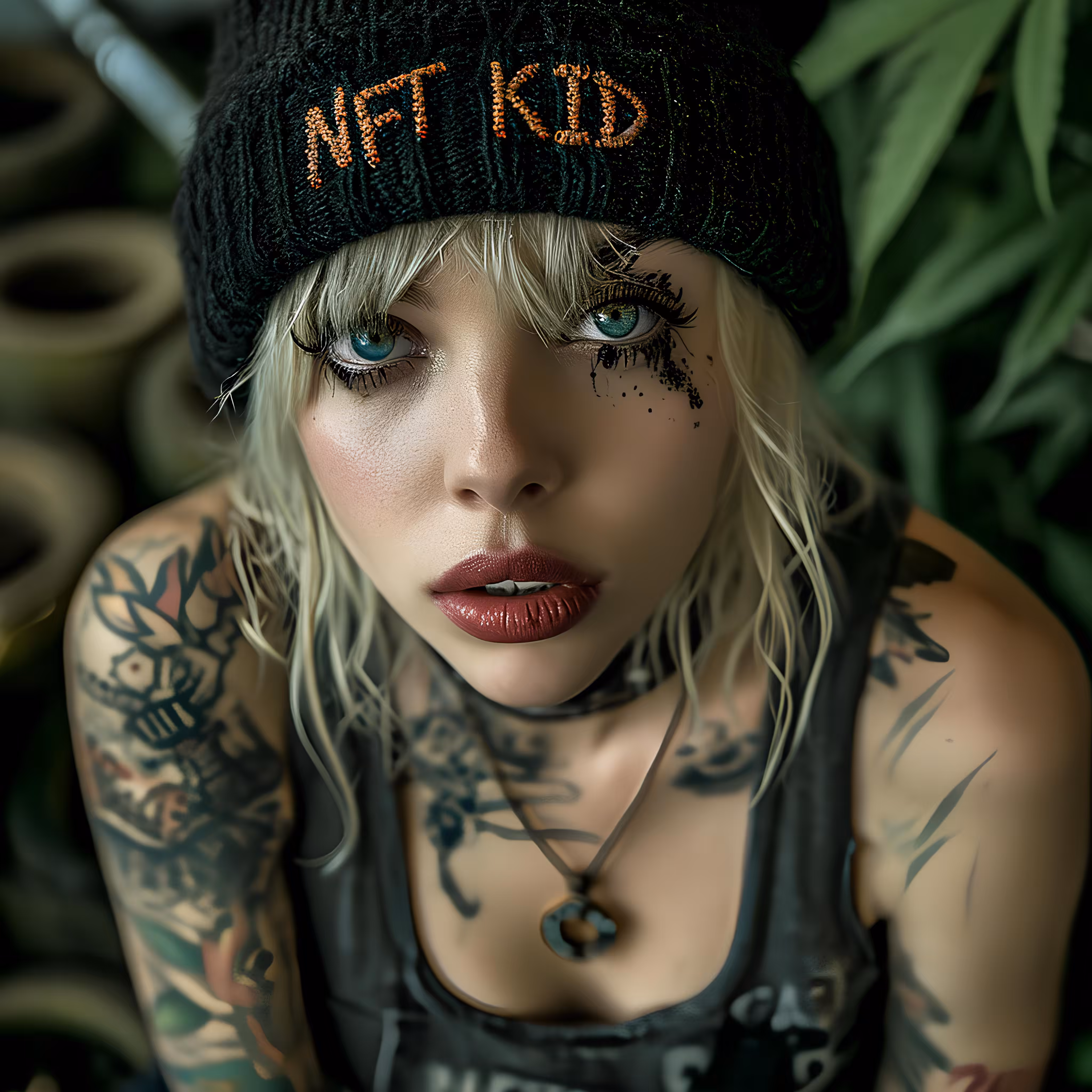 NFT Kid Stoner Fan Girl 