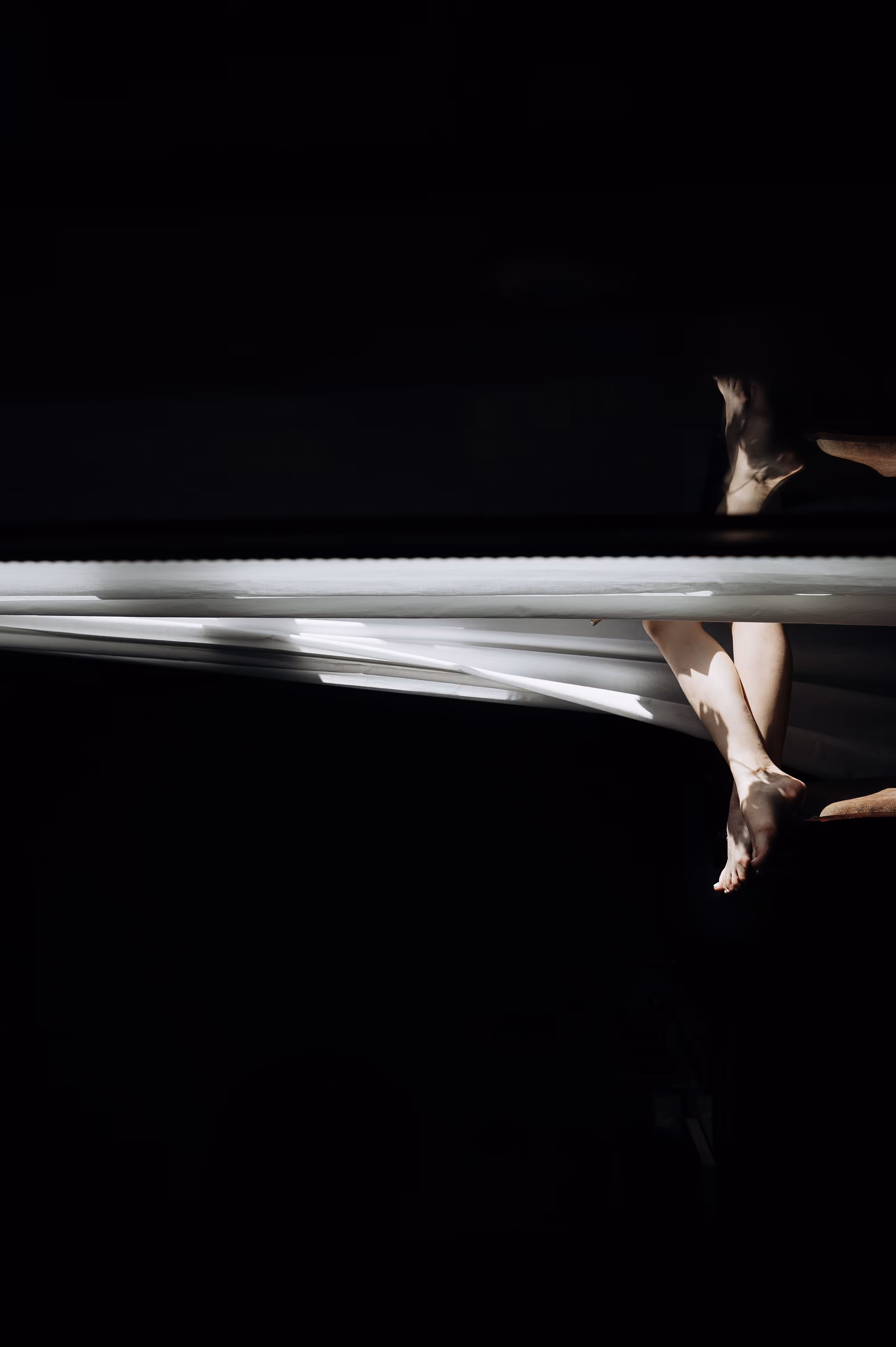 In the dark