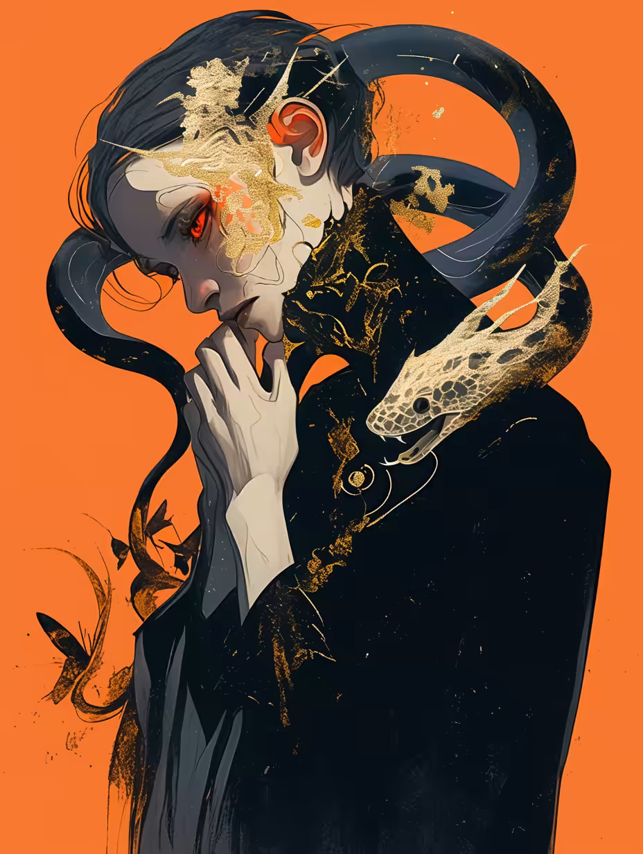 TEZOSART: Snakes Man 2