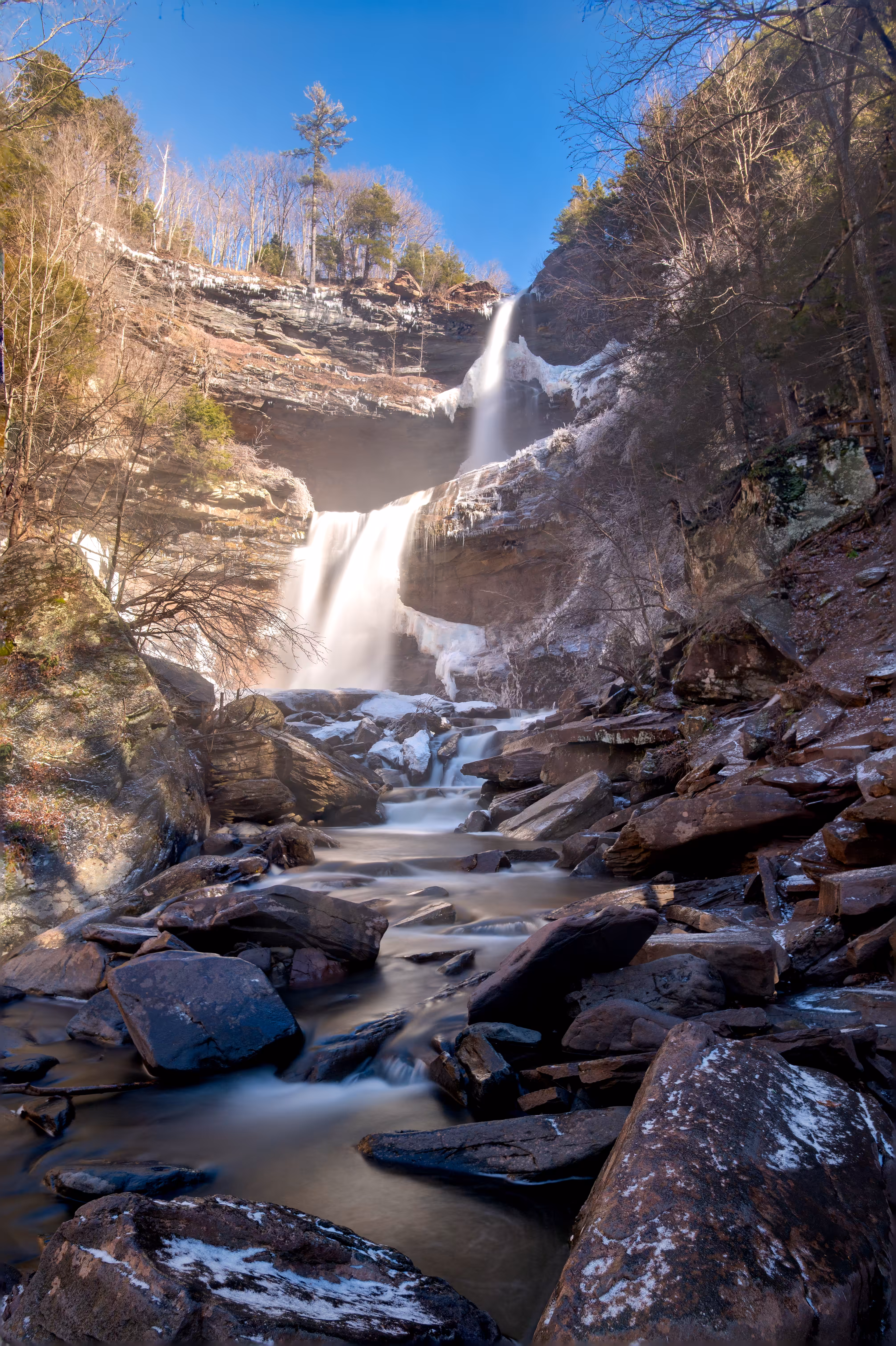 The Thaw of Katterskill Falls