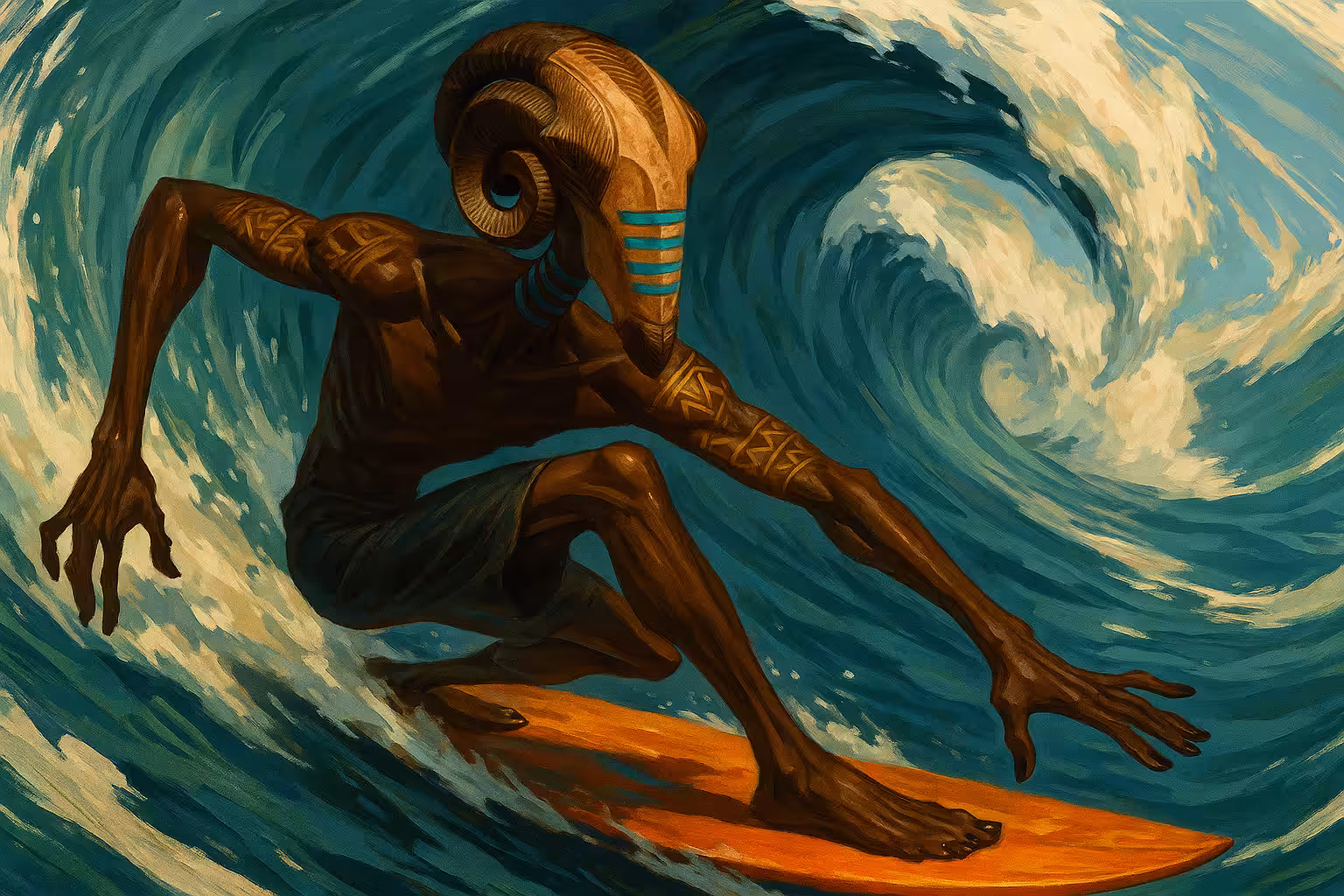 Sea Gods- Mercury