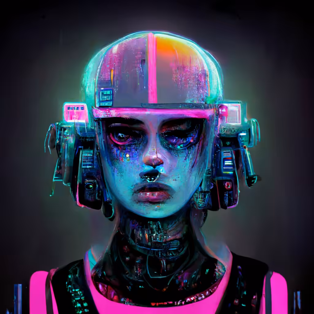AI Cyber Robot 09