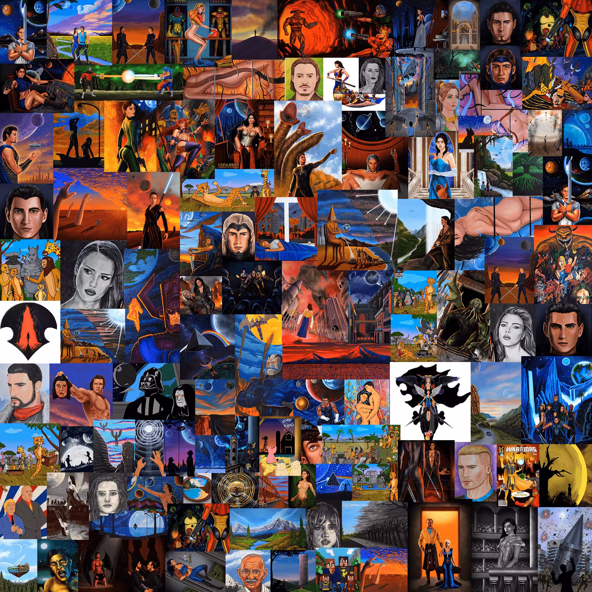 David Roman Art | Decade of Art 2011-2021