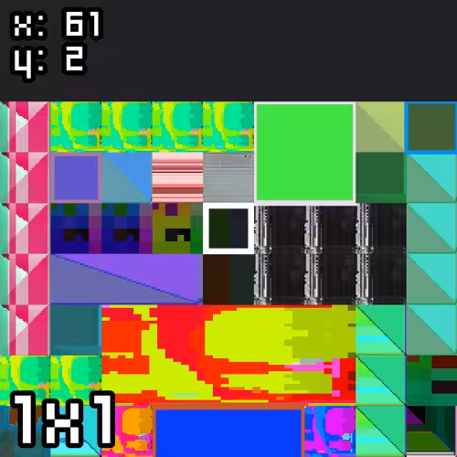 XITY #238 - x:61 y:2 - 1x1
