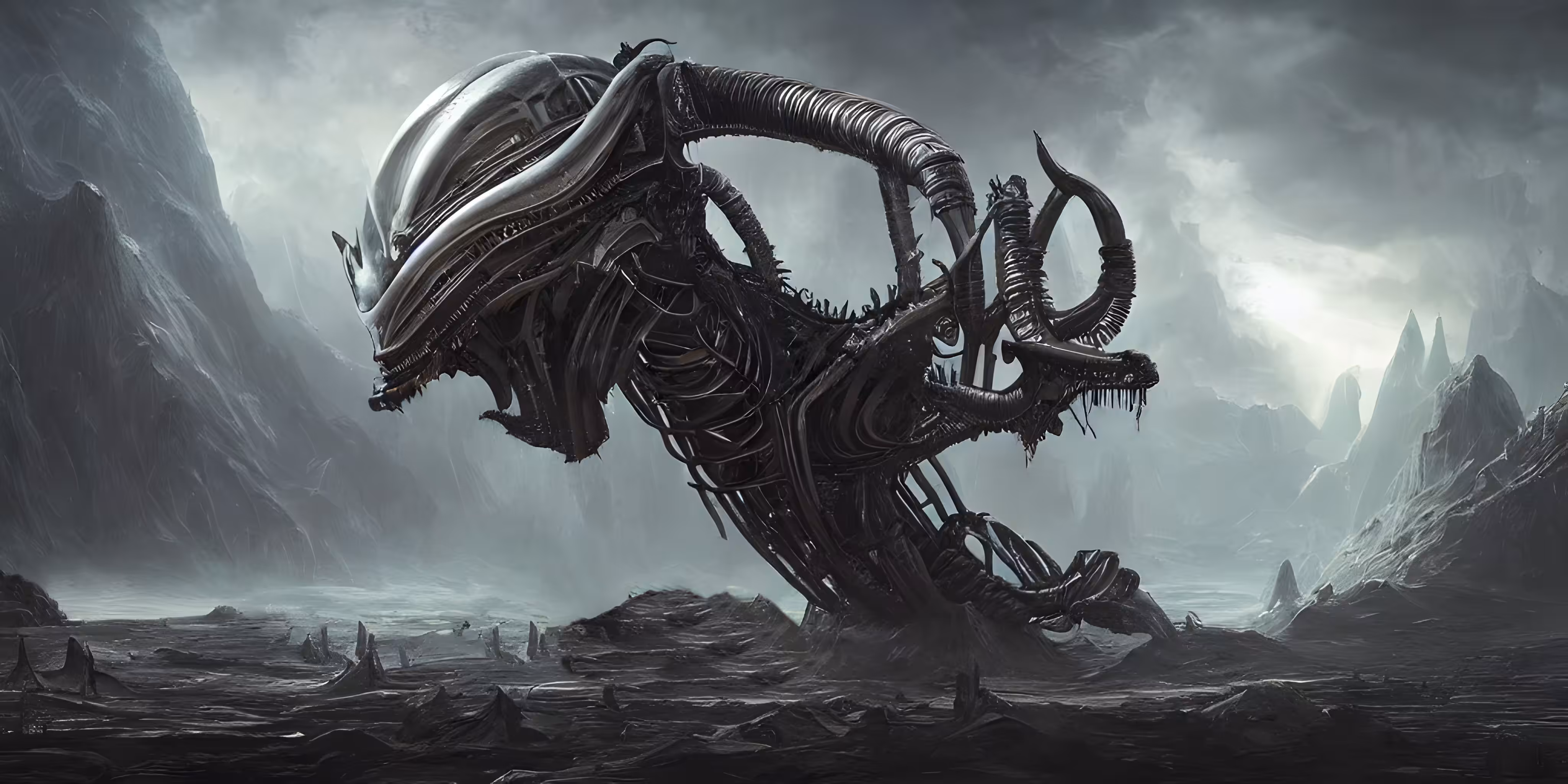 Post apocalyptic alien world #3