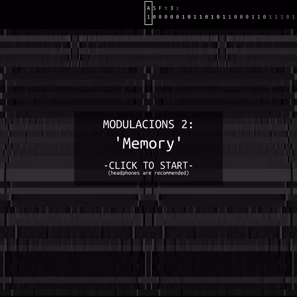Modulacions 2: 'Memory' (audio) #34