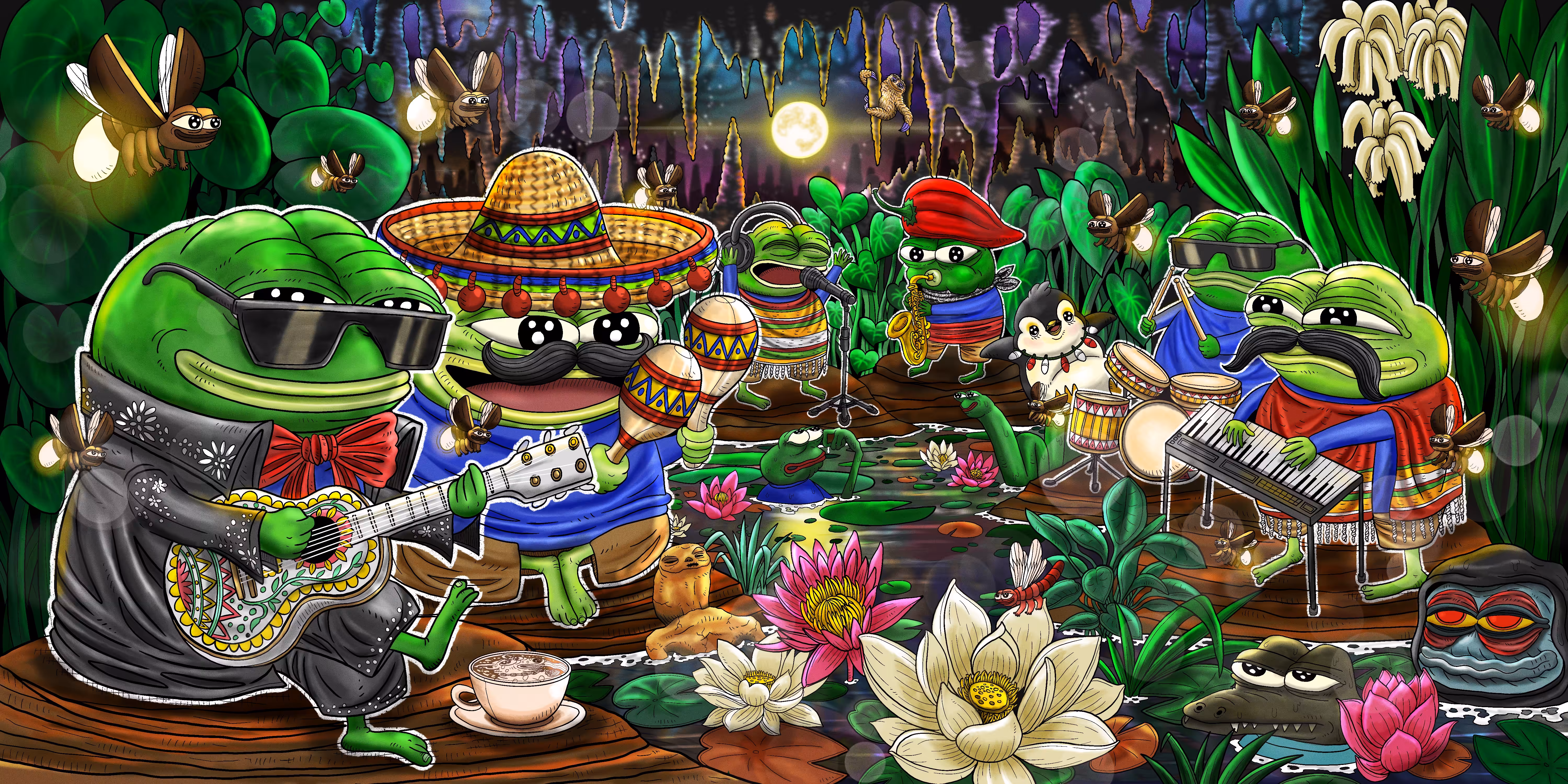 Pepe's Midnight Moonlight Serenade