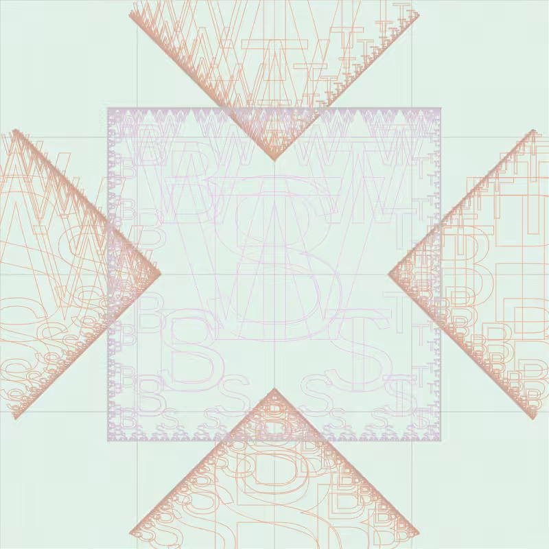 WTBS Logo with Fractals #242