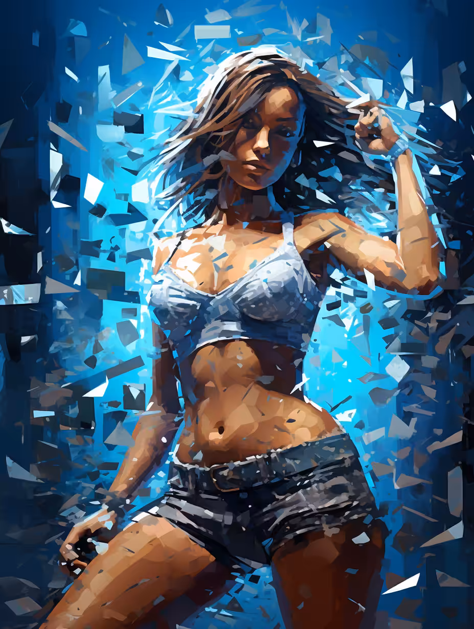 Shattered dancer