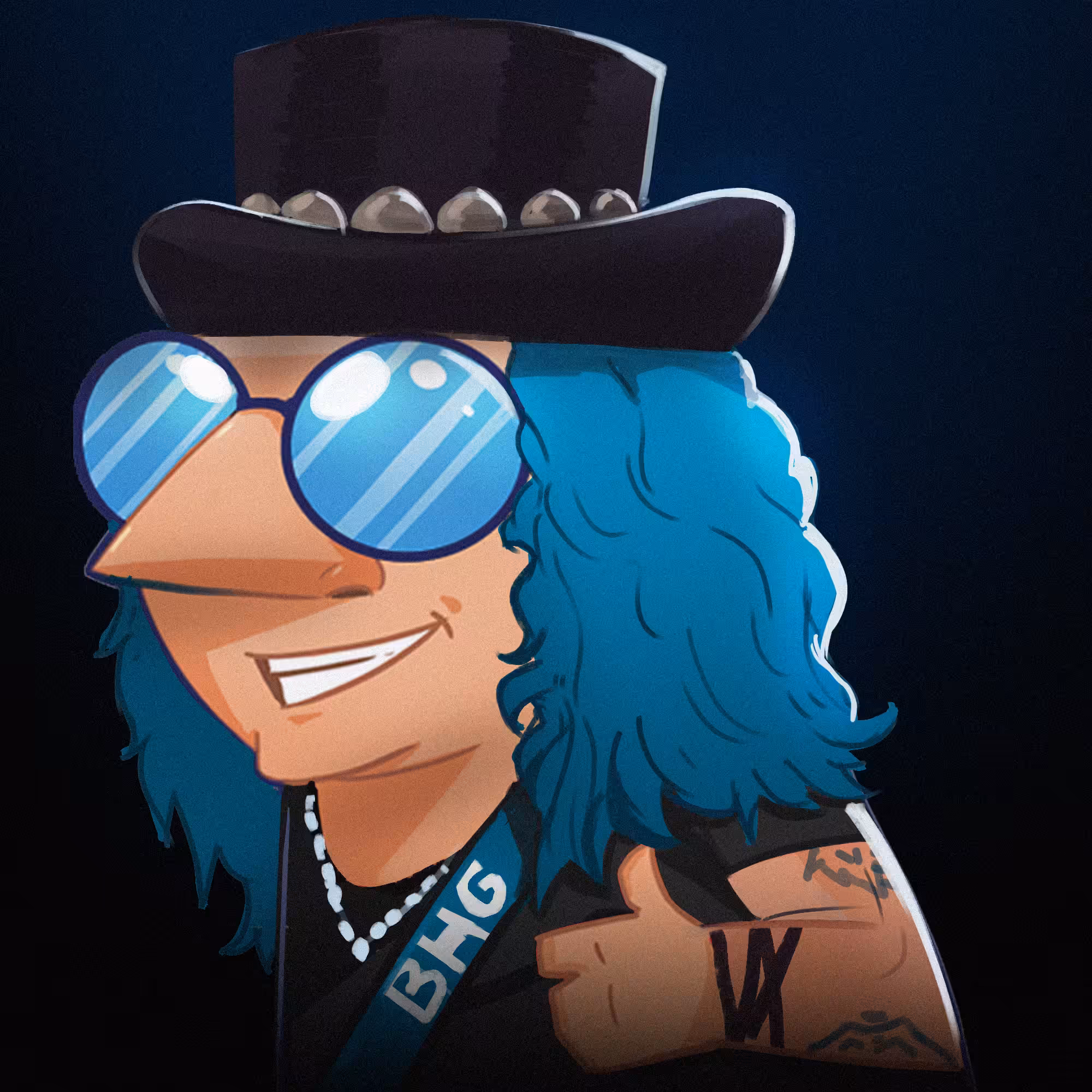 BlueHairGuy #043