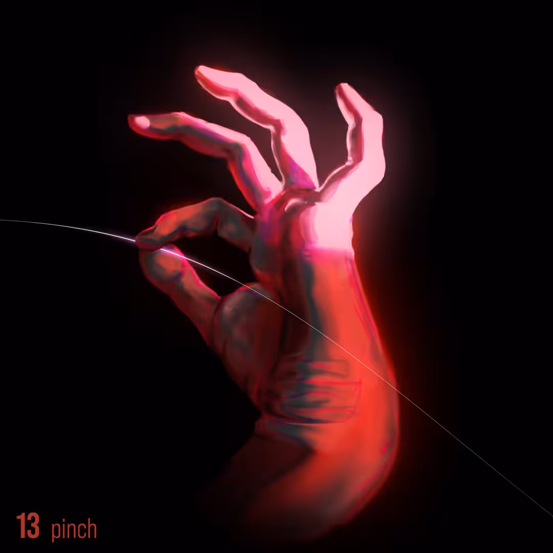 handuary #13 - pinch