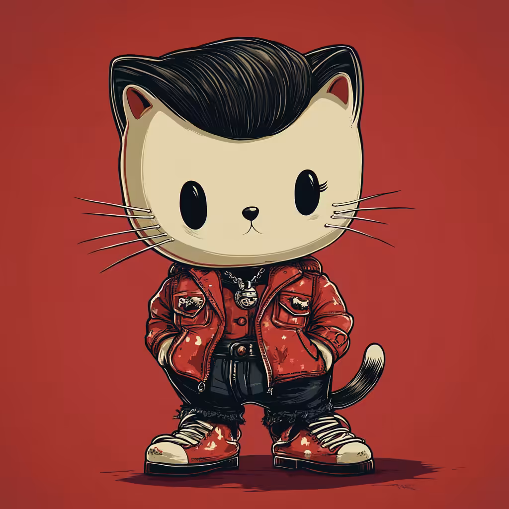 Rockabilly Kitty 1