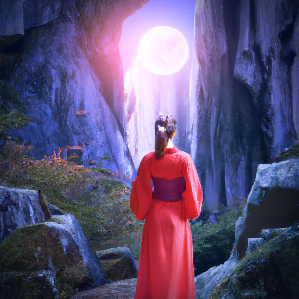 Red Kimono
