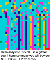 BIO-NFT for Jollytime - zinc finger protein 41 isoform c _Homo sapiens_