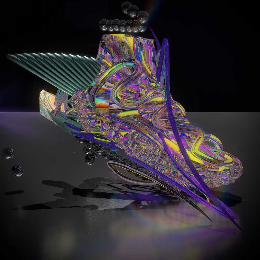 Deconstructed Basketball Sneaker 