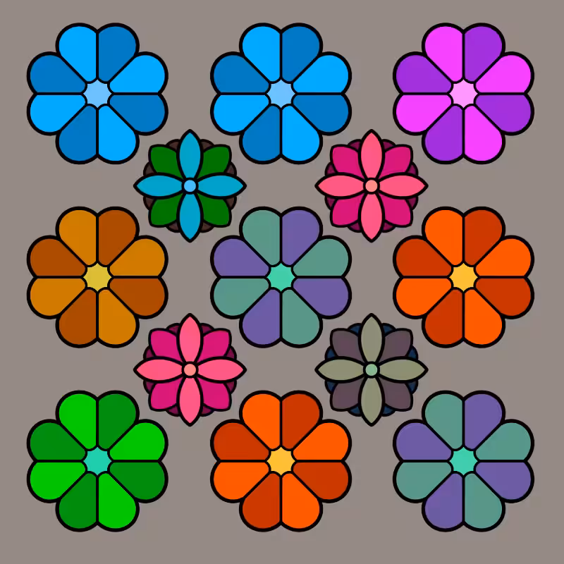 Just Flowers and Colors... #6