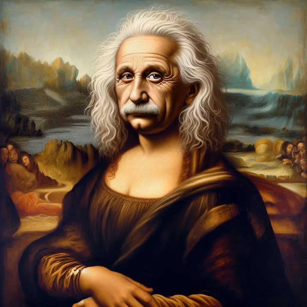 Einstein or Mona Lisa?