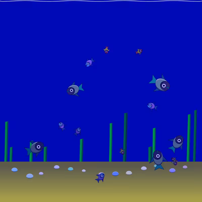 Underwater Schooling #34