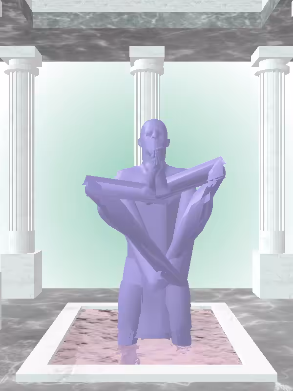 The Praying Mean Codeine Man #2225