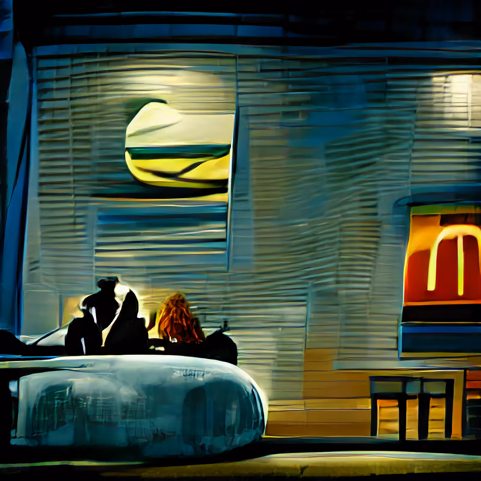 20. Night at McDonalds