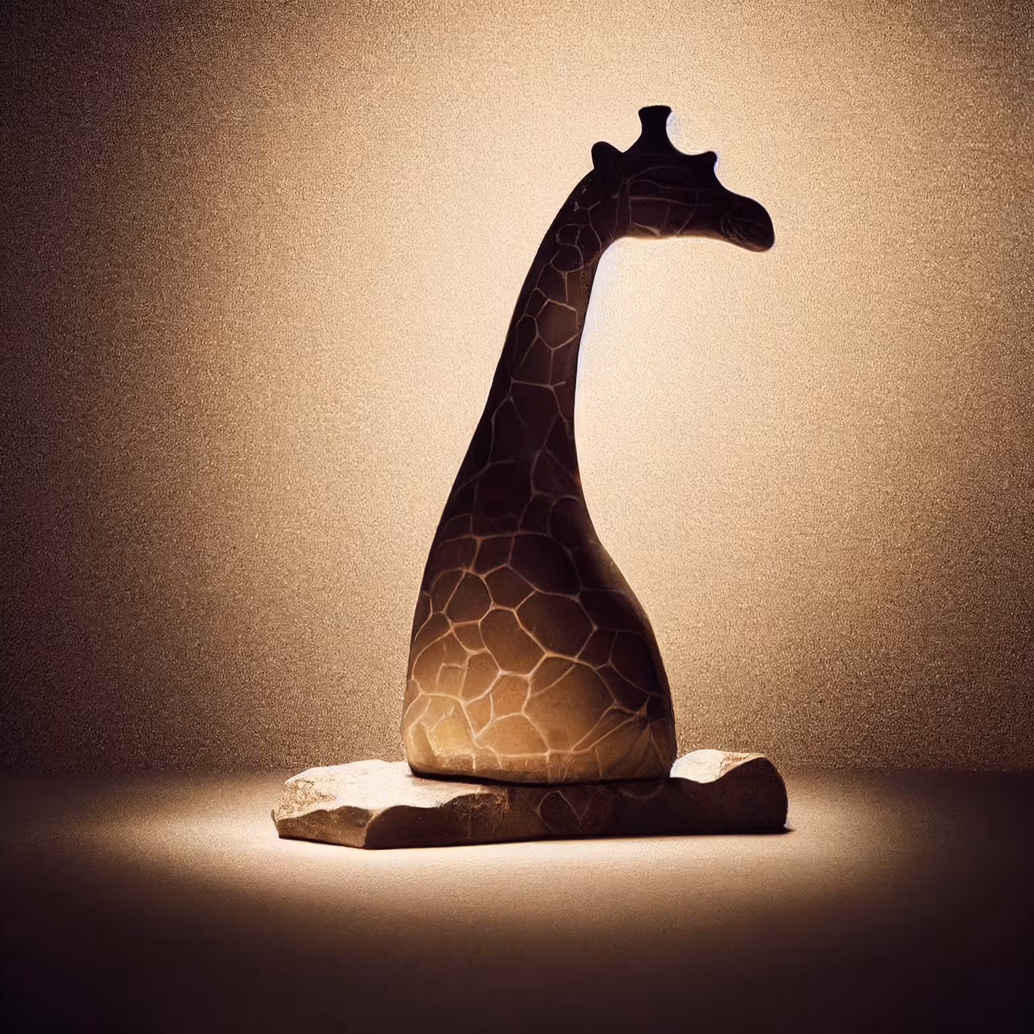 Land of the AI: Giraffe Sculpture