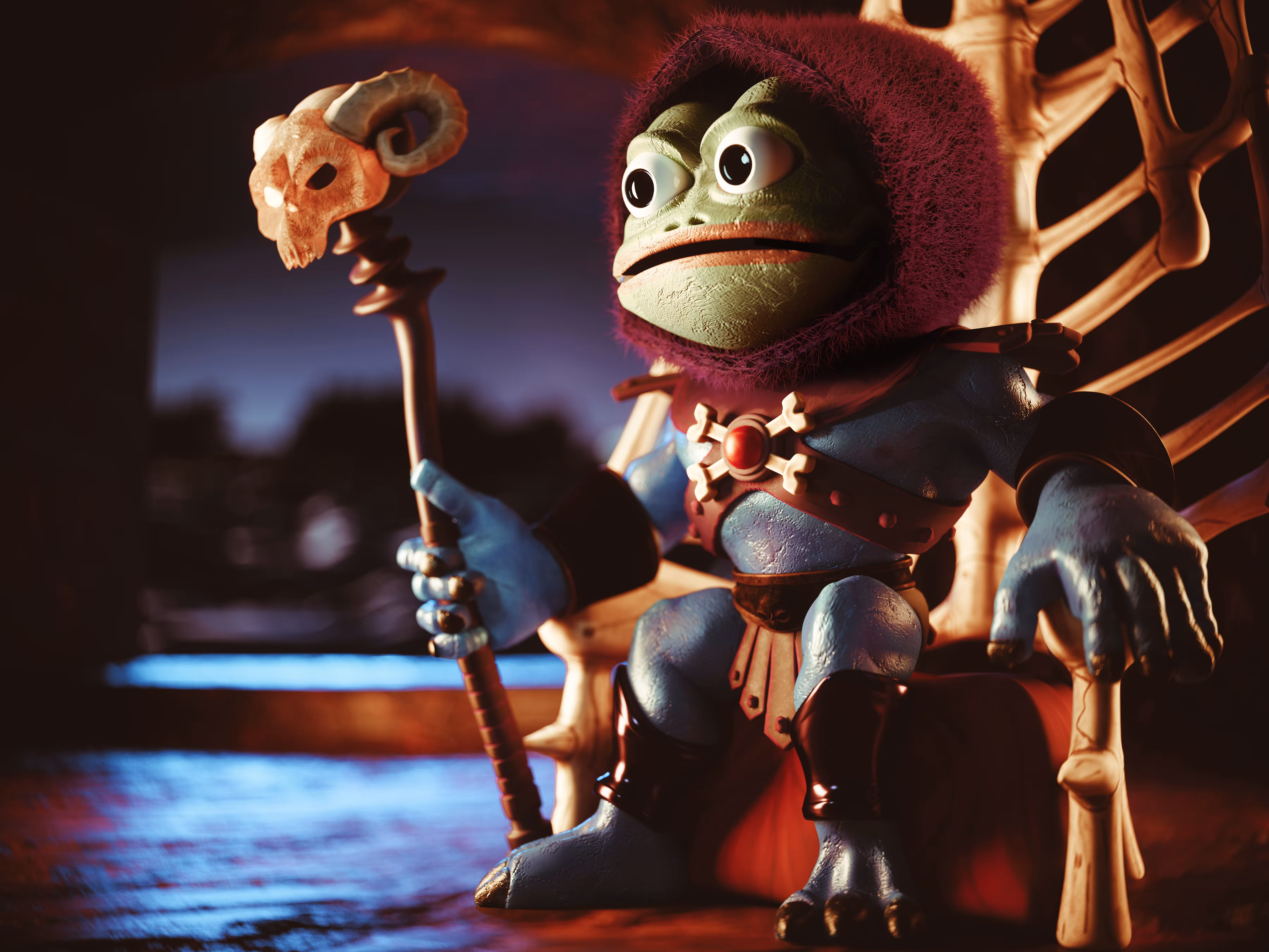 メカ Pepe Skeletor 🐸 