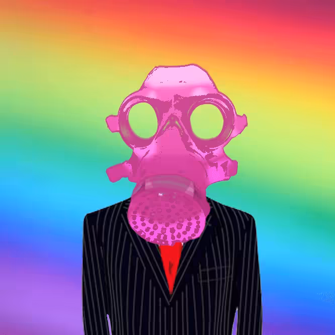 Gentlemask #005 Pride Version