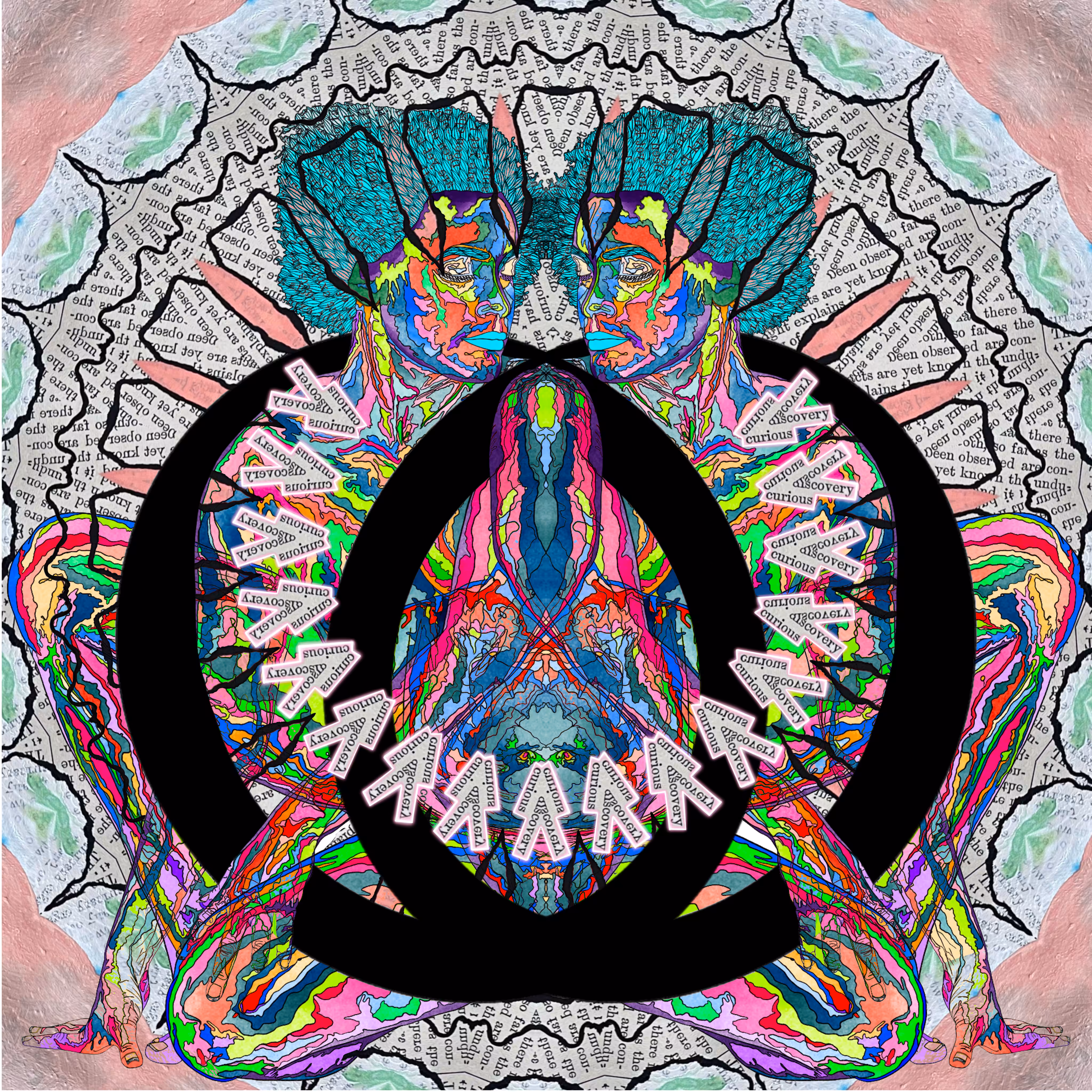 Circle Series: Feminine with Curious Discovery (VISPO Alternate)