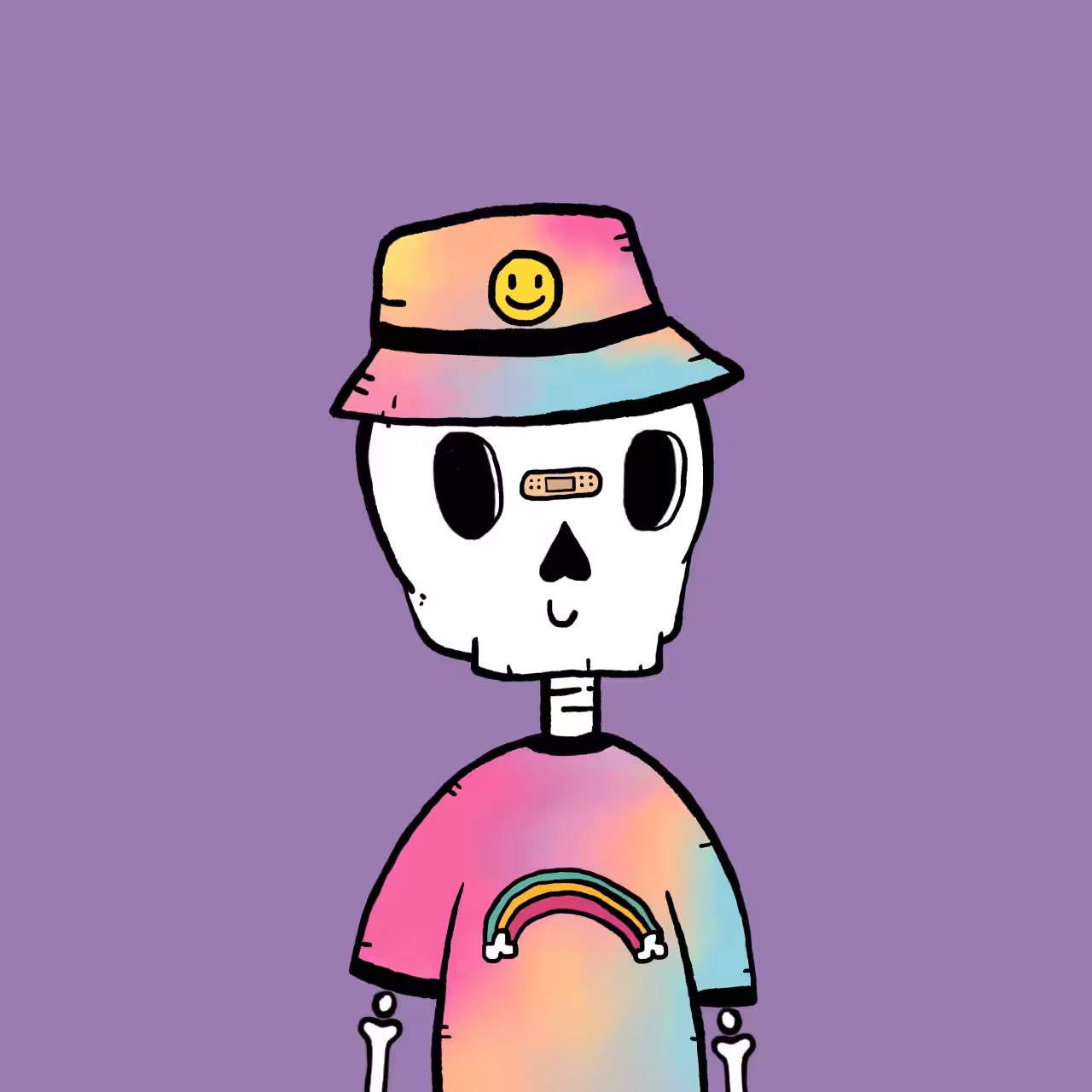 Skeledude: #115 Rainbow boy