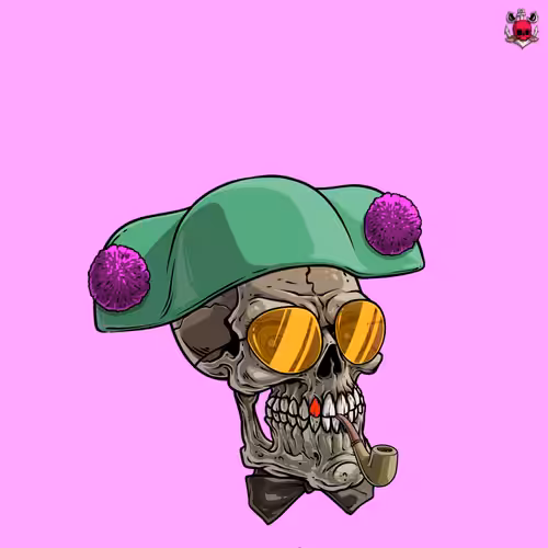 Crypto Skull Head #27