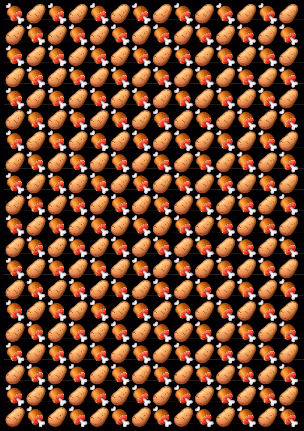 🍖🥔🍖🥔🍖🥔🍖🥔🍖🥔🍖🥔🍖🥔🍖🥔🍖🥔🍖🥔