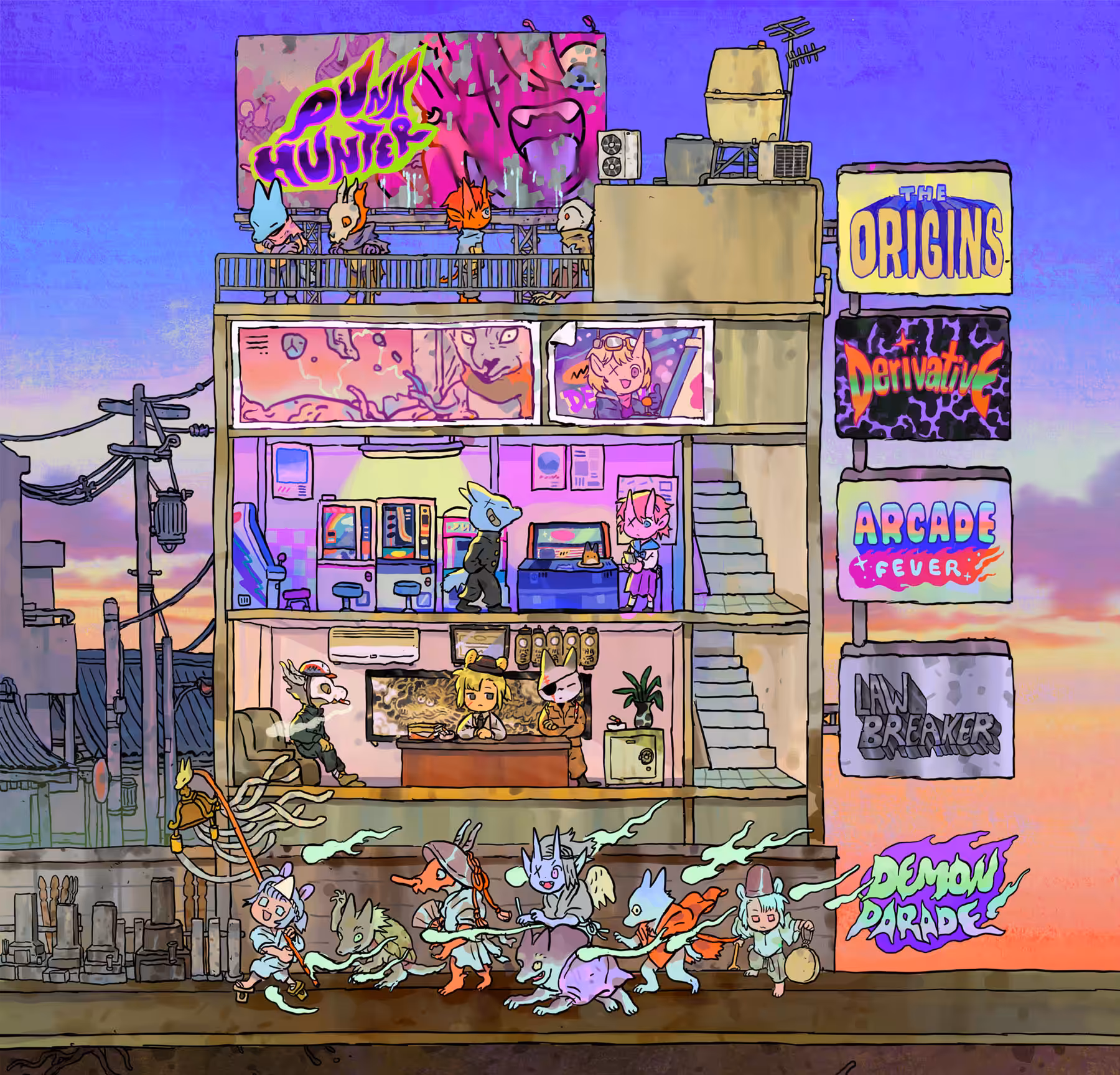 PunkHunter neighbourhood #1