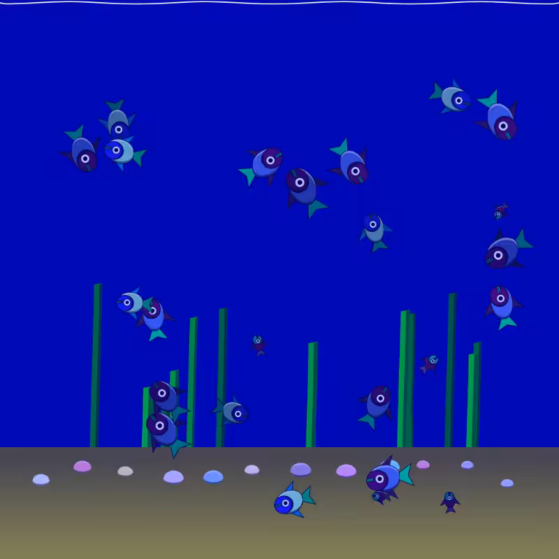 Underwater Schooling #32
