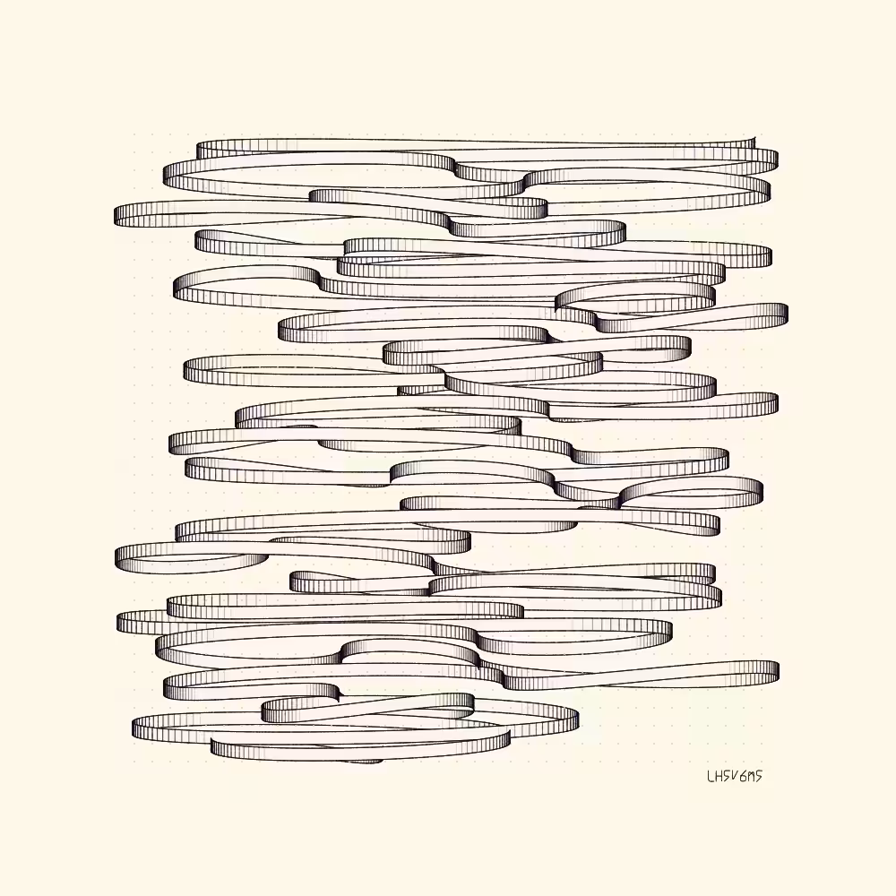 _ribbon study_ #182